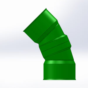 45° BEND HXH