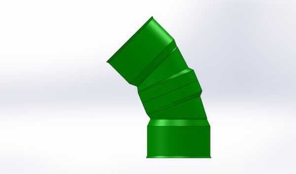 45° BEND HXH