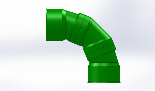 90° BEND HXH