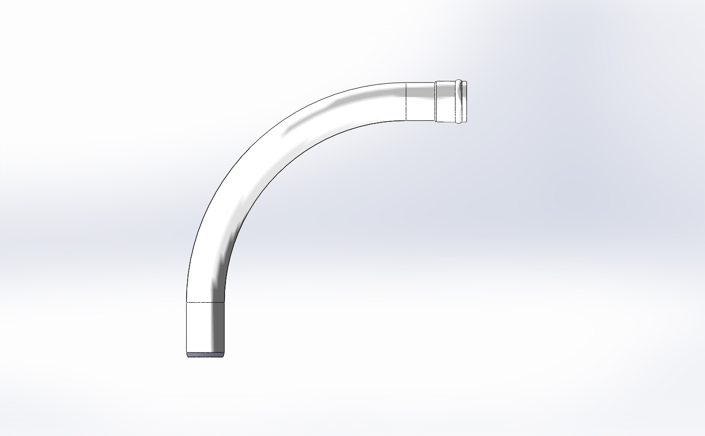 90° LONG SWEEP BEND GXS